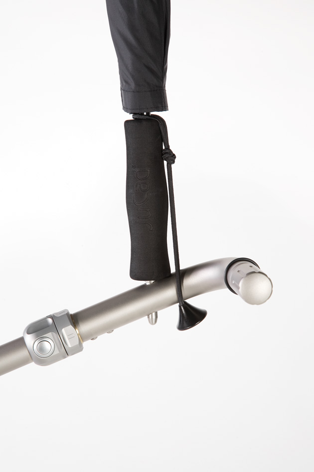 JuStar paraplu zilver (verlengd)