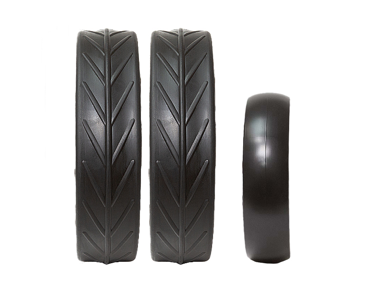 [J142-3] Set tyres (3-piece) (Black)